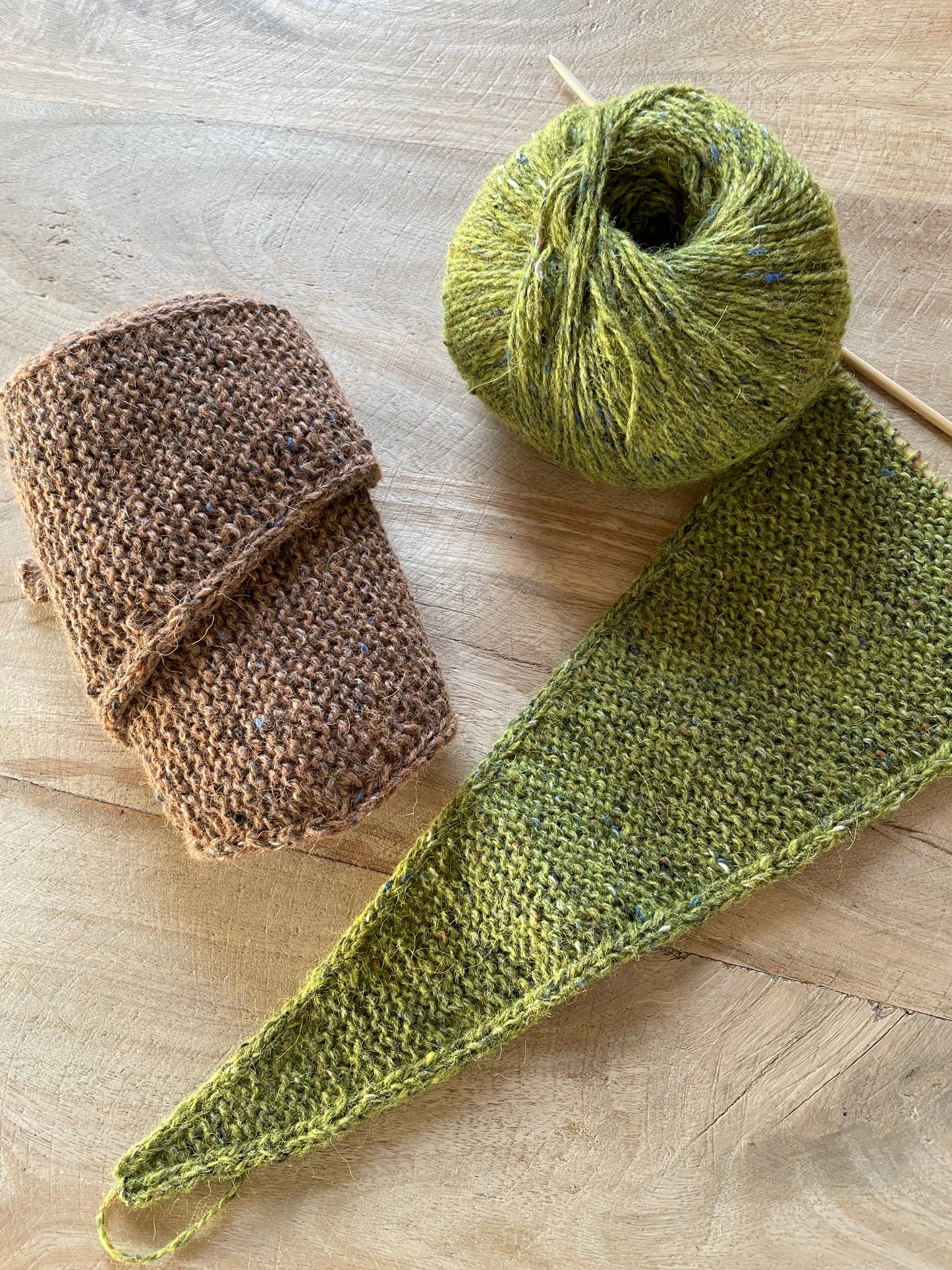 Breipakket sjaaltje Rowan