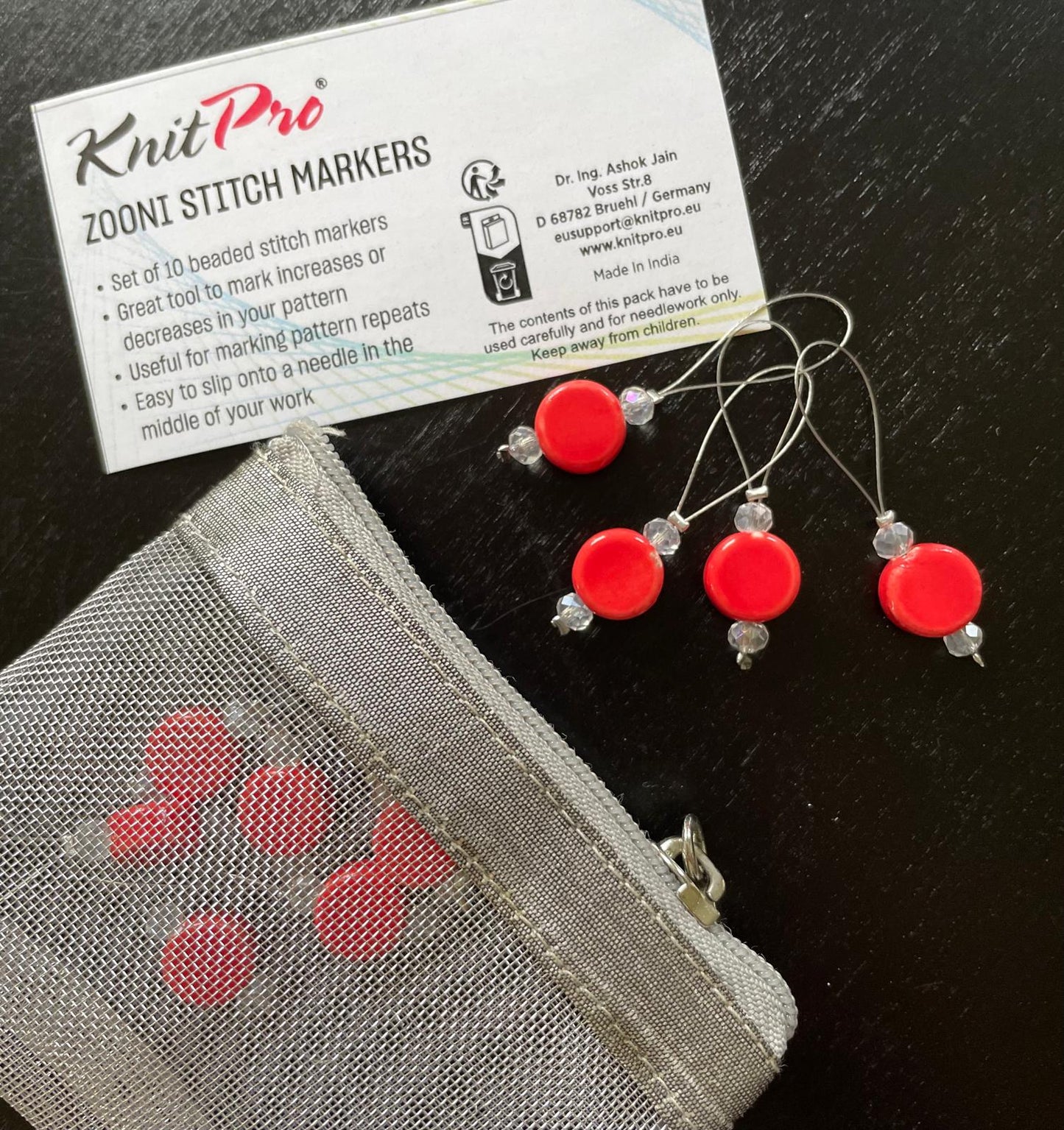 Stekenmarkeerders Zooni Knit Pro