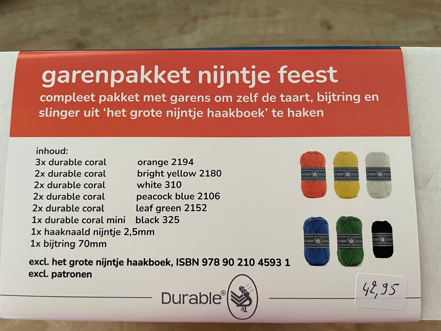 Haakpakket Nijntje feest
